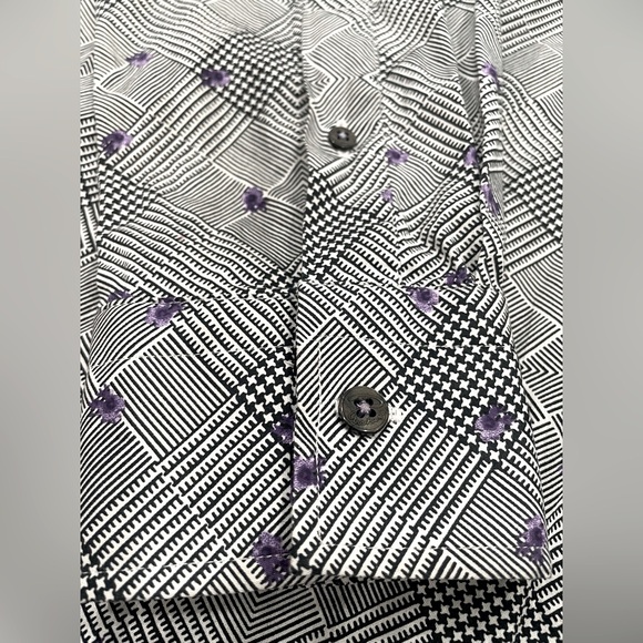 🌿SOLD - Robert Graham Button Up Long Sleeve Shirt Sz Medium - Picture 3 of 7